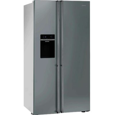 Smeg FA63XBI Side By Side Built In Frost Free Fridge Freezer in Stainless Steel